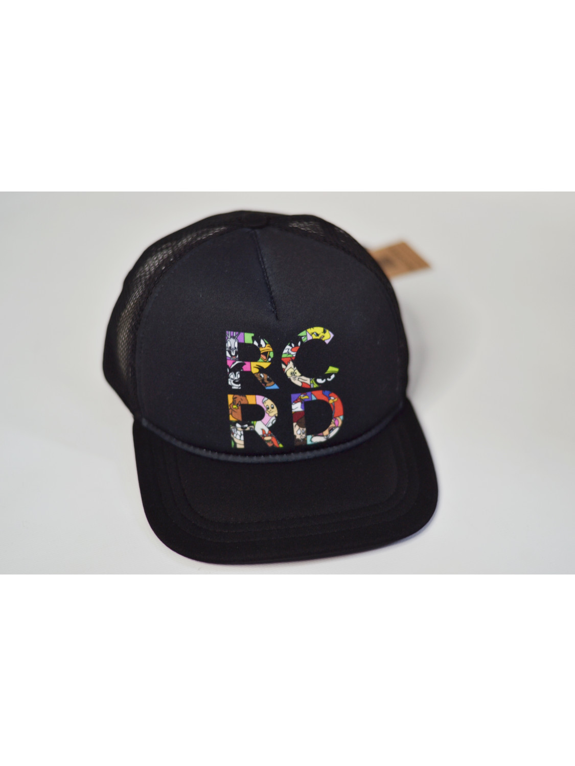 Чоловіча бейсболка в чорному кольорі "RCRD"