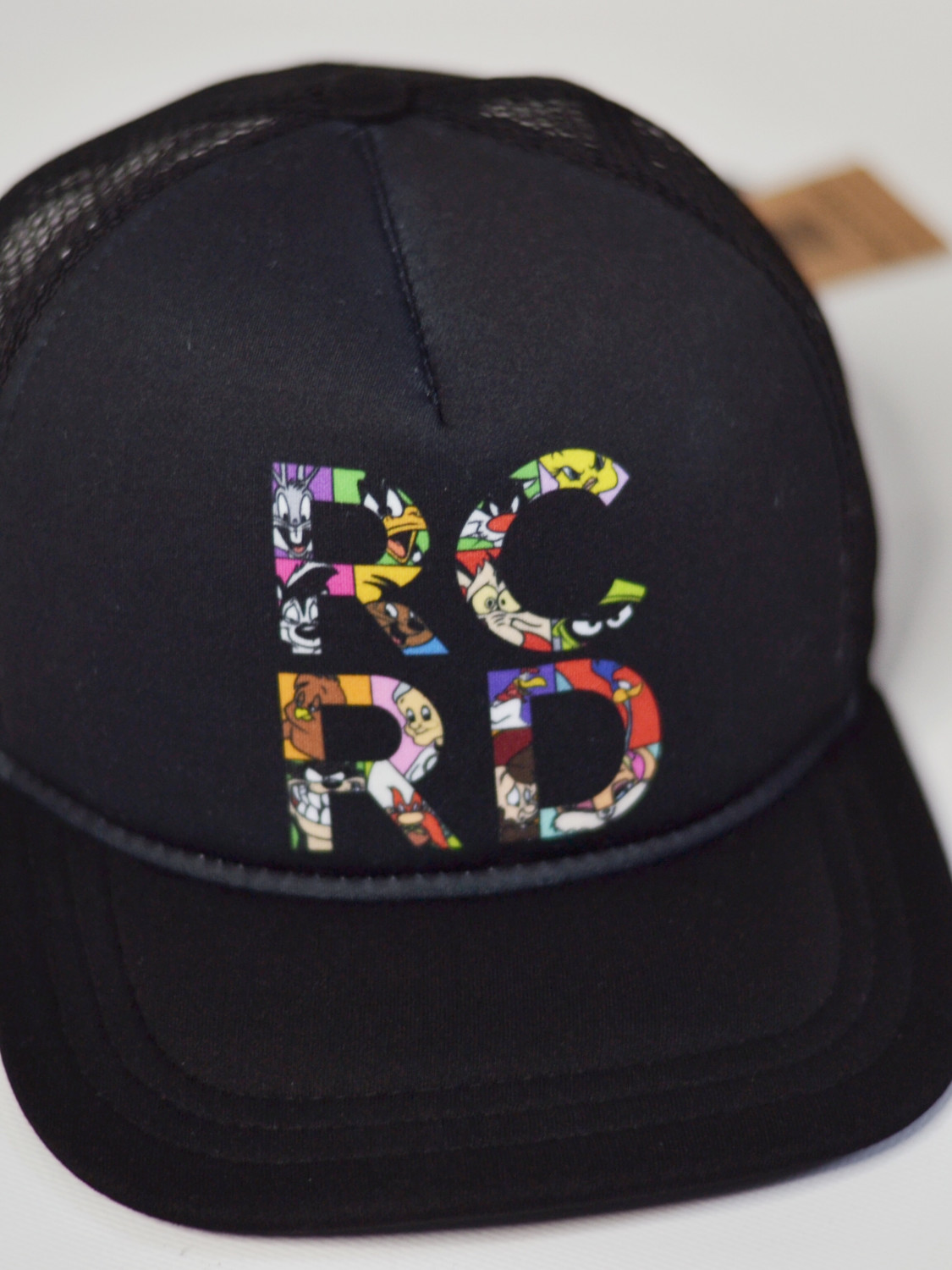 Мужская бейсболка в черном цвете "RCRD"