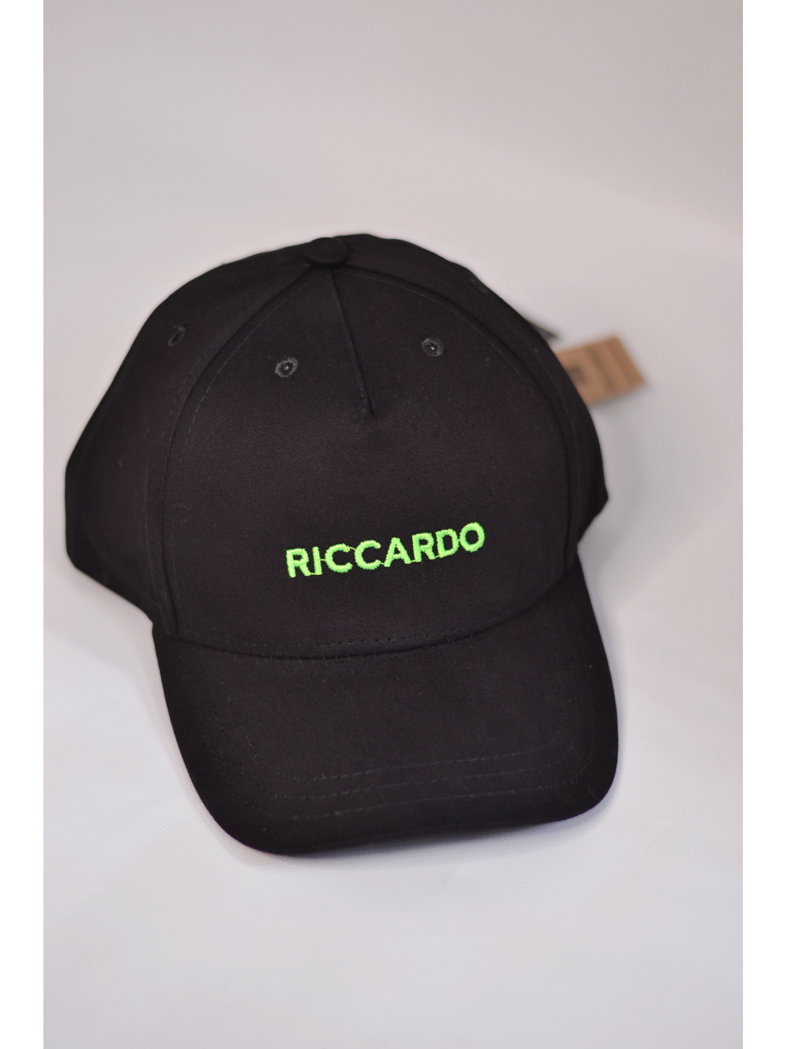 Чоловіча бейсболка в чорном кольорі | Riccardo